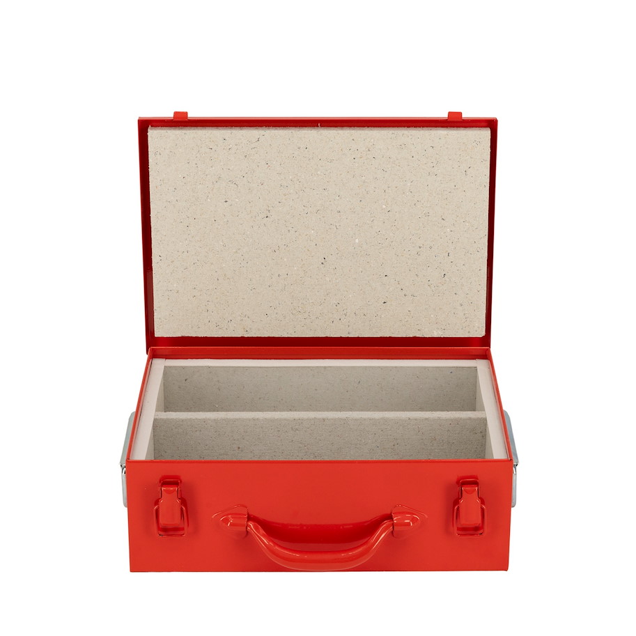 LFS-01-G LiPo Firesafe mit Trennung längs mit Griffen 340 x 260 x 110