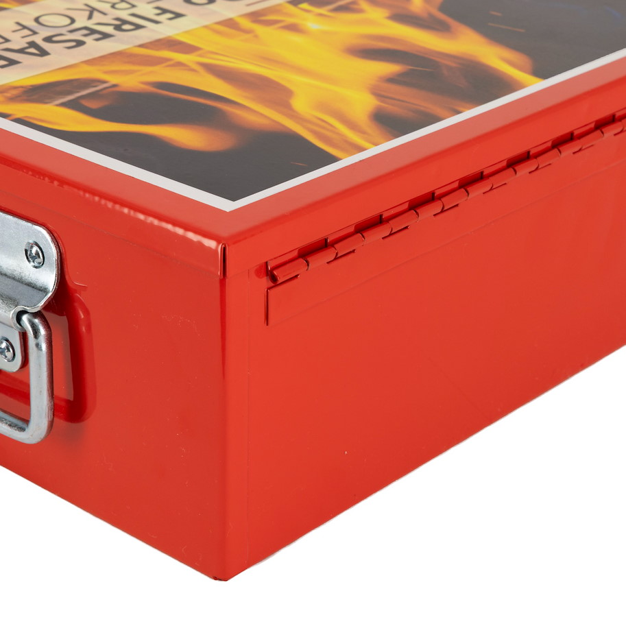 LFS-01-G LiPo Firesafe mit Trennung längs mit Griffen 340 x 260 x 110