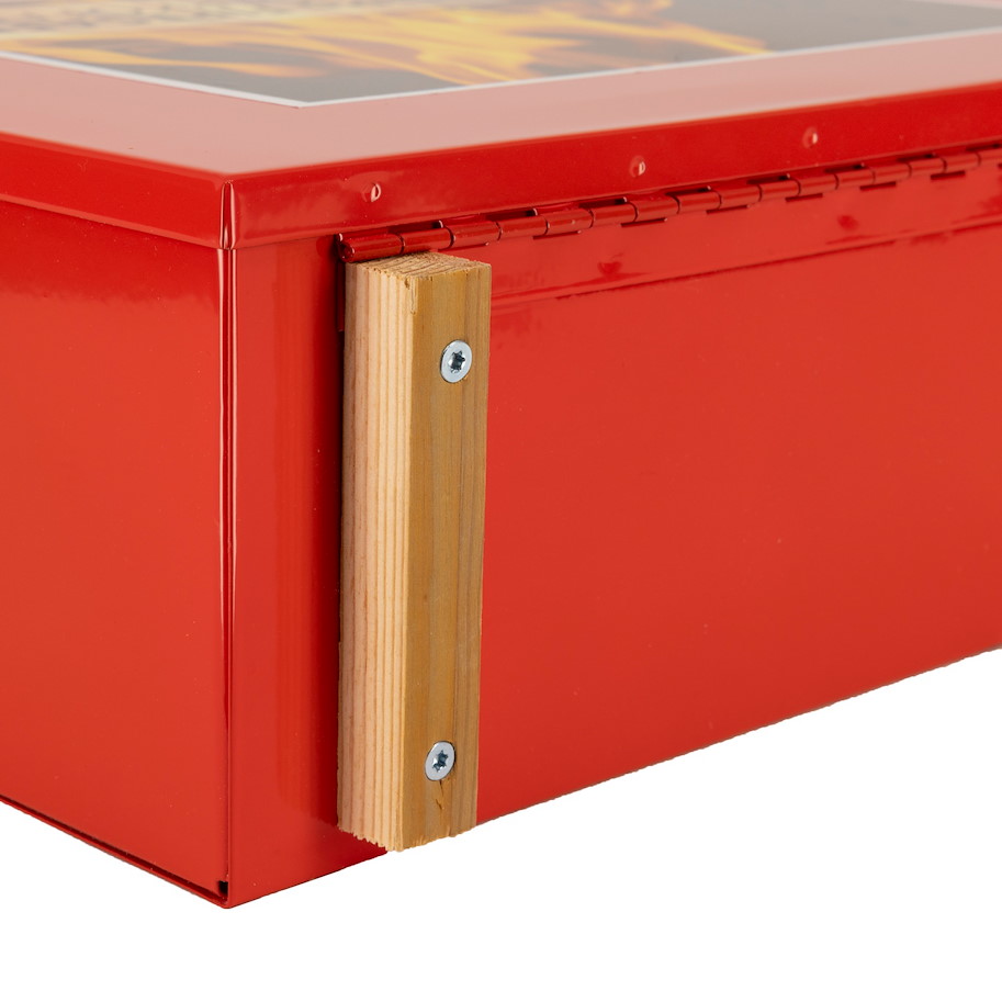 LFS-02-2-G LiPo Firesafe mit 2 quer Trennungen mit Griffen 450 x 380 x 135