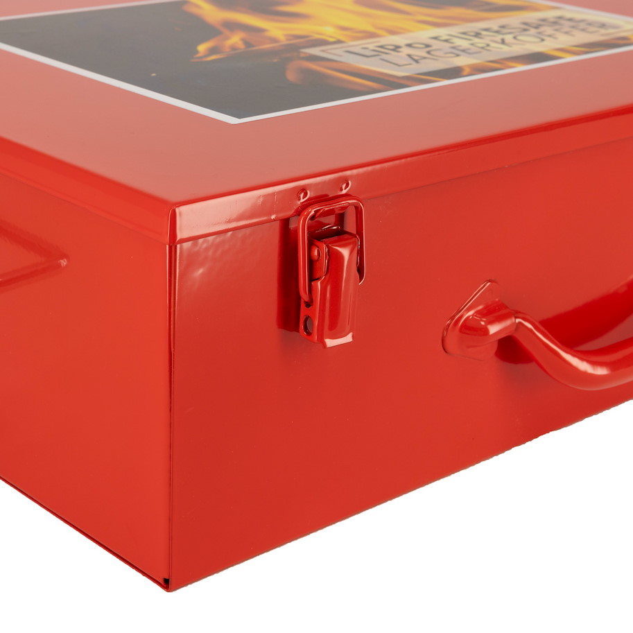LFS-02-G LiPo Firesafe ohne Trennungen mit Griffen 450 x 380 x 135